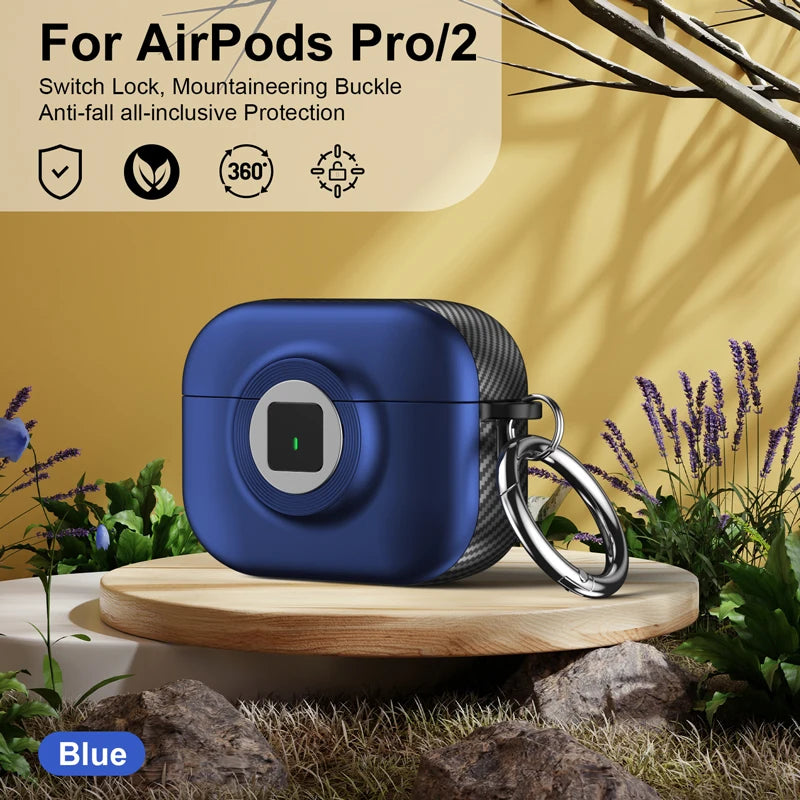 Magnetic Headphone Case for Airpods 4 pro 3 2 1 with Secure Lock Wireless Charging Compatible with Camera Series