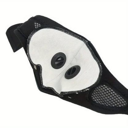 1PC Face Mask With Detachable Filter,Breathable Woven Fabric, Suitable For Cycling, Running, Walking, And Outdoor Activities