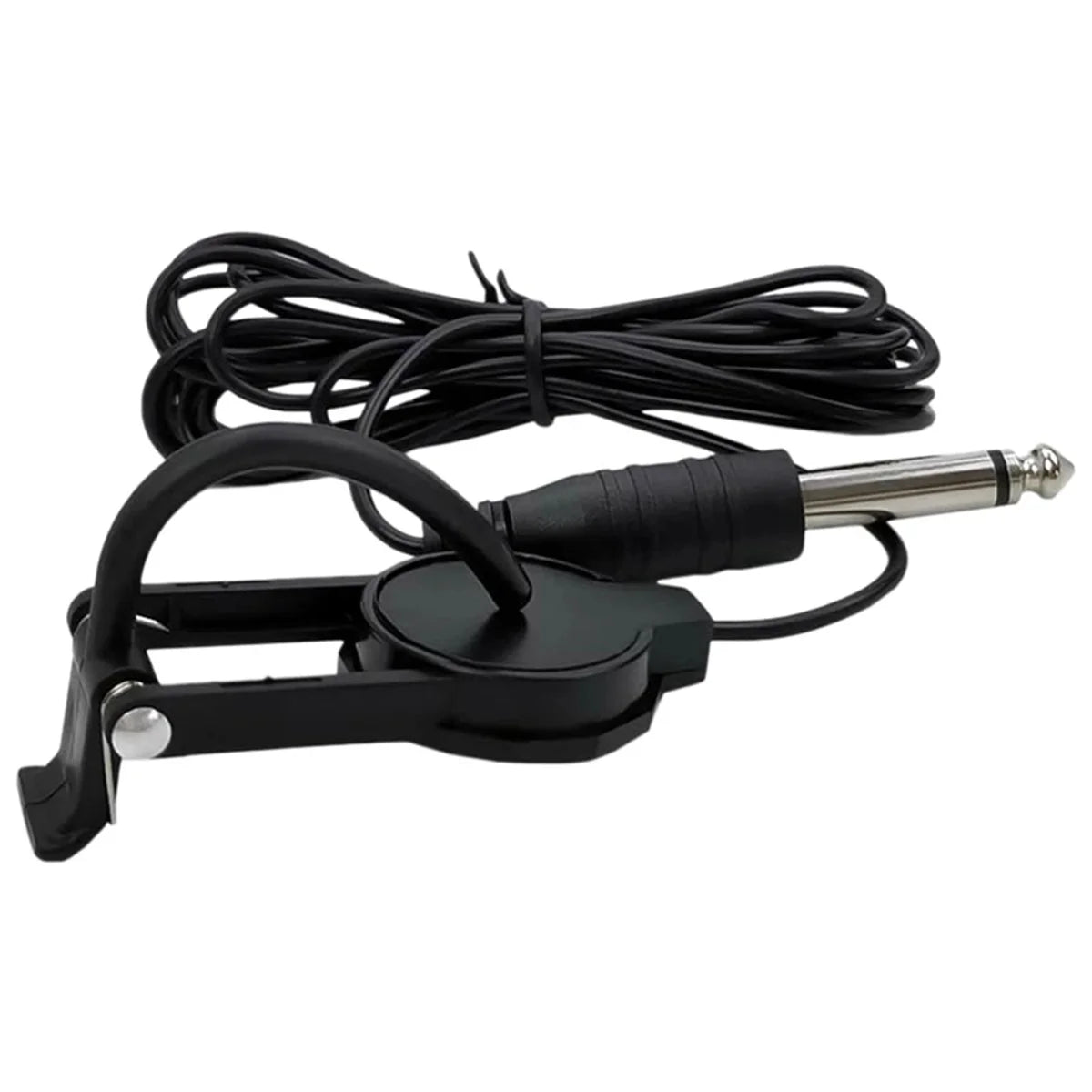 Audio Jack Clip On Pickup for Acoustic Guitar\Mandolin\Bouzouki\Violin\Banjo\Ukulele Length 2.5 M Sound Pickup Transducer