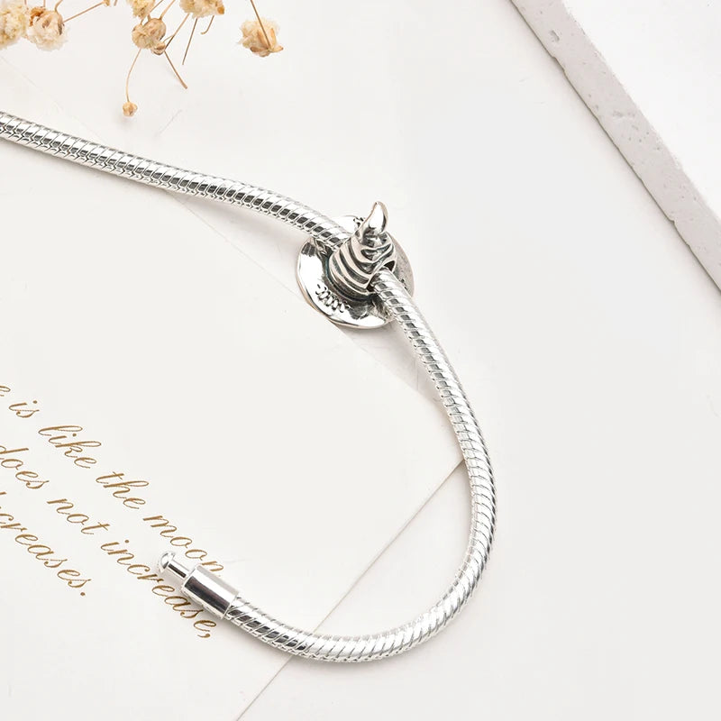 Disney 2026 Charms for Bracelet 925 Sterling Silver Darth Vader Grogu Beads Pendant DIY Jewelry Making Gift for Women Men Fans