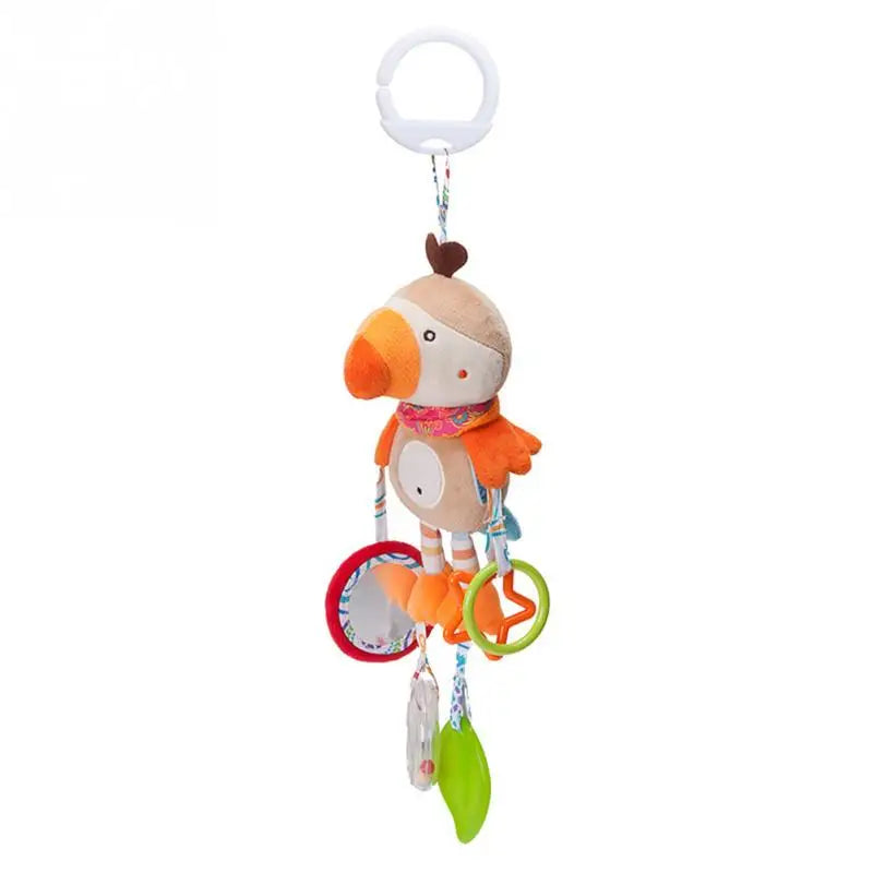 Newborn Baby Plush Stroller Toys Baby Rattles Mobiles Cartoon Animal Hanging Bell Educational Baby Toys 0-12 Months Speelgoed