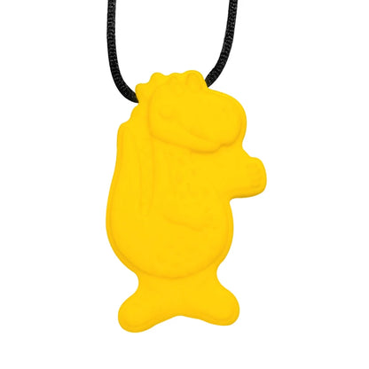 1pcs Silicone Teether Kids Chew Necklace Sensory Chewy Pendant Oral Motor Toys Therapy Tools for Autism Children's Goods