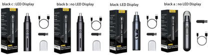 Mini Pocket Nose Hair Trimmer Painless Clipper Nose Ears Hair Eyebrow Waterproof Portable Trimmer For Men Women