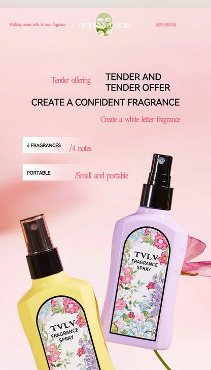 TVLV Jasmine Fragrance Spray -Long-lasting fragrance for women's clothing,odor removal, dreamy fresh and long-lasting light scen