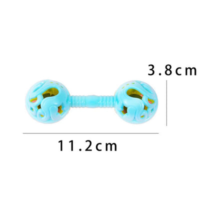 3Pcs Double-Headed Hand Rattle Party KTV Toys To Appease The Small Toy Rattle Toy shower Hand Holding Bell Gift