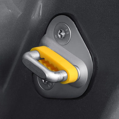 Silicone Car Door Shock Absorber Pads, Elastic Cushion Damper, Reduce Noise & Protect Paint for Car Truck SUV RV Door Edge