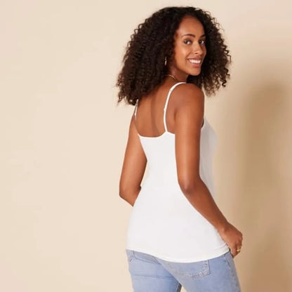 Women's Slim-Fit Camisole for Layering and Everyday Wear, Pack of 4
