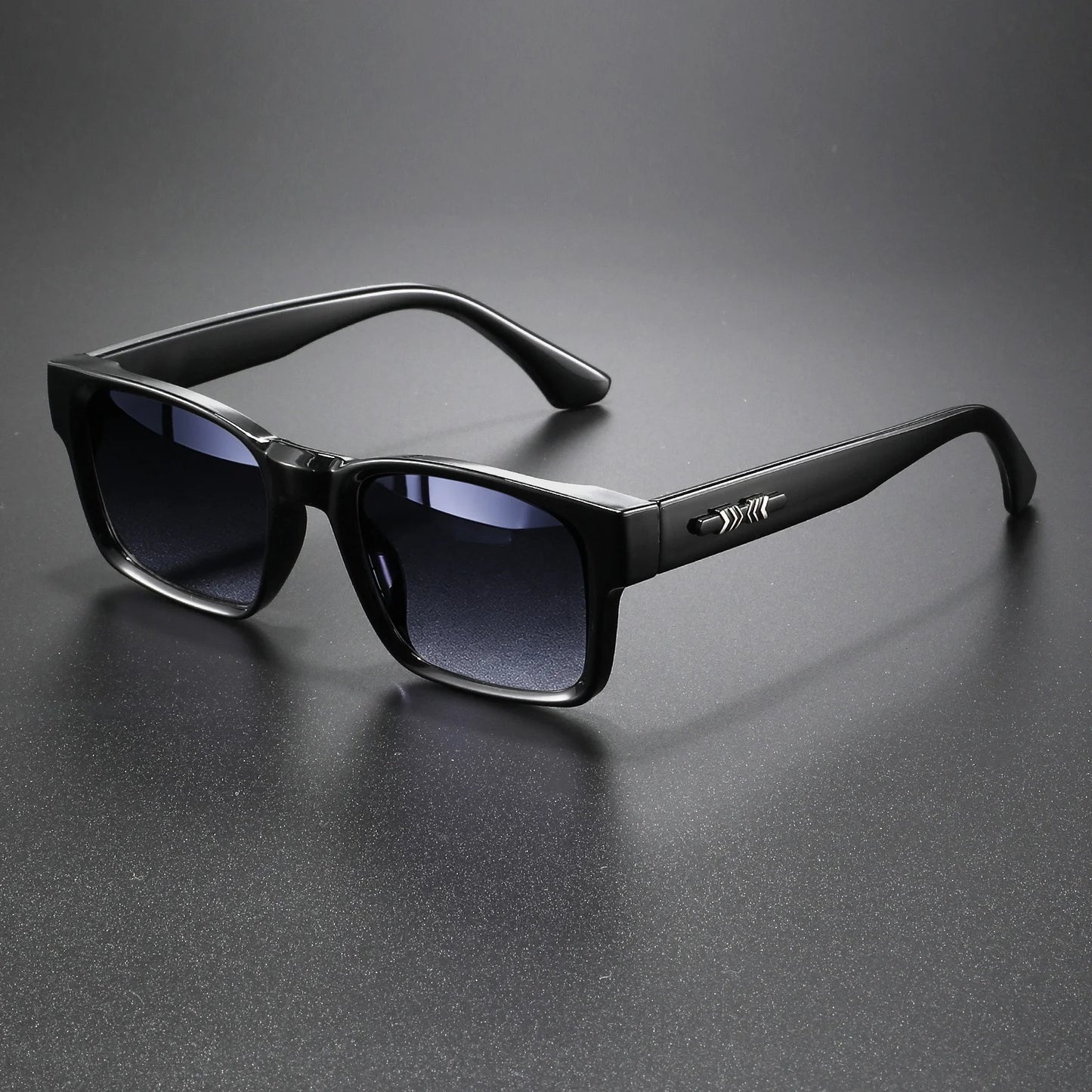 Retro Punk Fashion Sunglasses - Square Protective Frame, UV400 Unisex for Outdoor Adventures & Casual Style