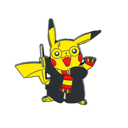 Anime Pikachu Squirtle Enameled Brooch Pin - Pokemon Lapel Badge Jewelry Accessory for Clothing And Backpacks