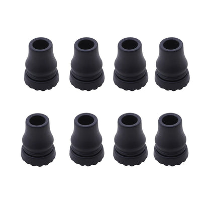 16-22mm Antiskid Walking Stick Crutch Cane Bottom Pads Cover Protector Climbing Hiking Trekking Pole Tip