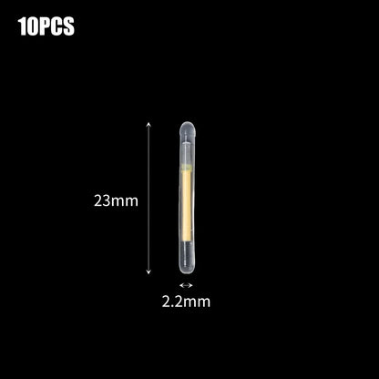 BRAVMACK 50/100pcs Outdoor Fishing Fluorescent Rod Firefly Fluorescent Rod Light Fishing Floating Rod Light Dark Luminous Rod