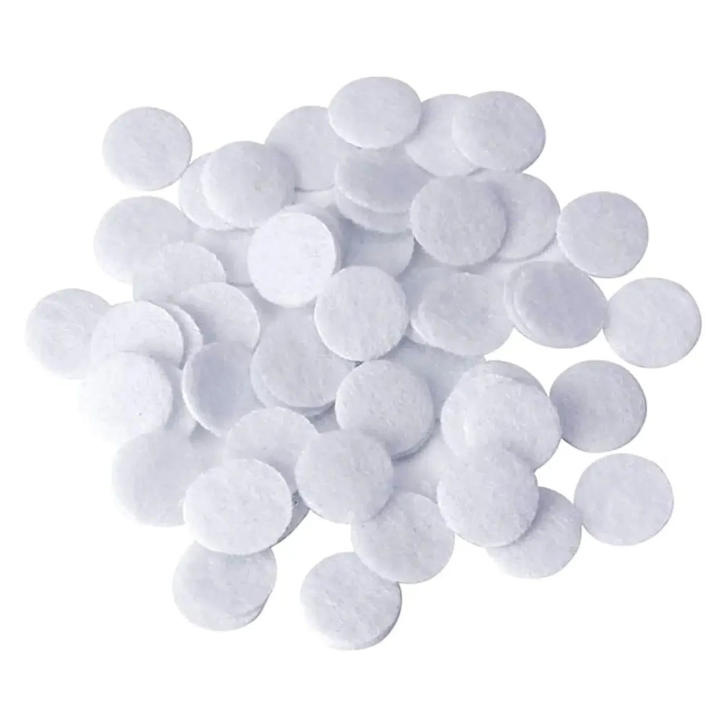 100PCS Microdermabrasion Cotton Filters Replacement 10mm For Face Care & Blackhead Removal Facial Vacuum Filters Accessories