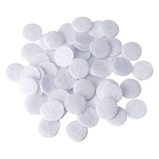 100PCS Microdermabrasion Cotton Filters Replacement 10mm For Face Care & Blackhead Removal Facial Vacuum Filters Accessories