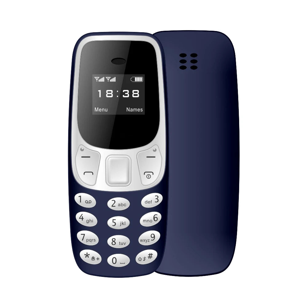 SERVO Small Mobile Phone Bluetooth Dialer Magic voice Low Radiation Telephone Call Recording 2/3 SIM GSM Unlocked Mini Cellphone