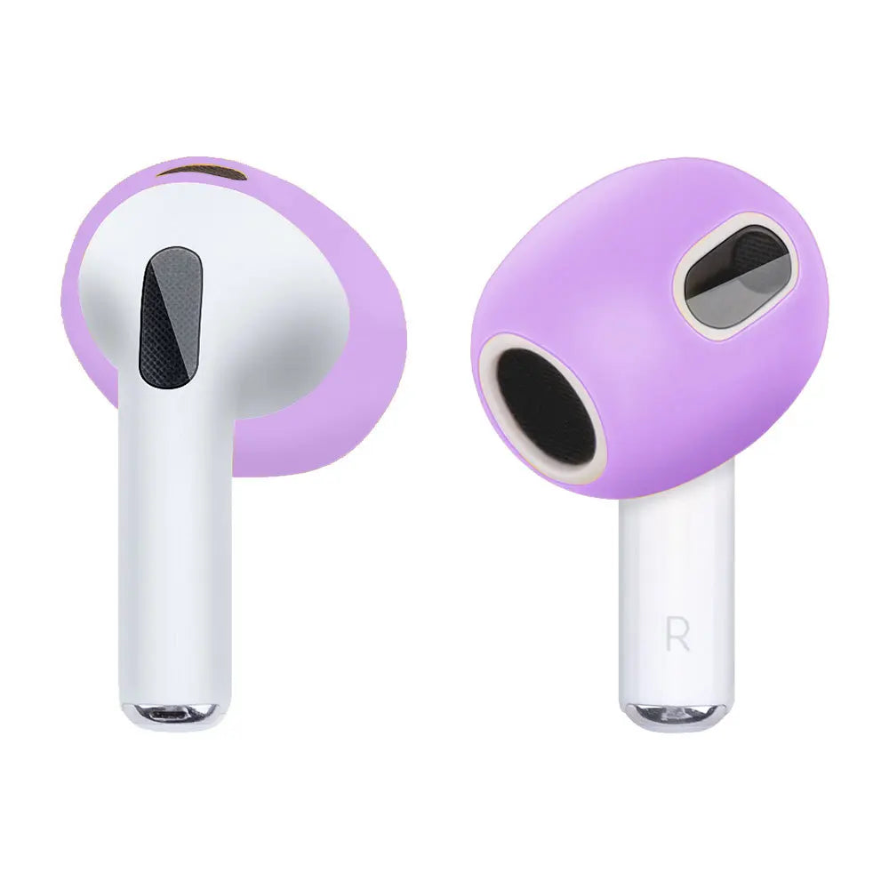 R Silicone Ear Pads For Apple Airpods 3rd Wireless Earphones Protective Case Caps Covers Airpods3 Earpads Eartips 2pcs/Pair