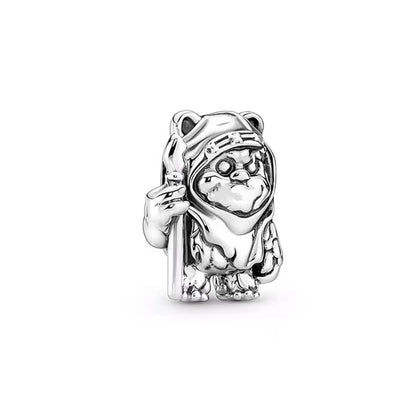 Star Wars Charm Beads Pendant fit Original Snake Silver Bracelet Necklace Beads for Diy Jewelry Women Gift