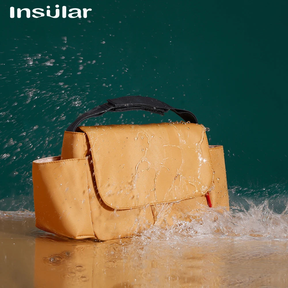 Baby Stroller Bag Pram Organizer Accessories Stroller Cup Holder Cover Trolley Organizer Pouch Travel Accessories