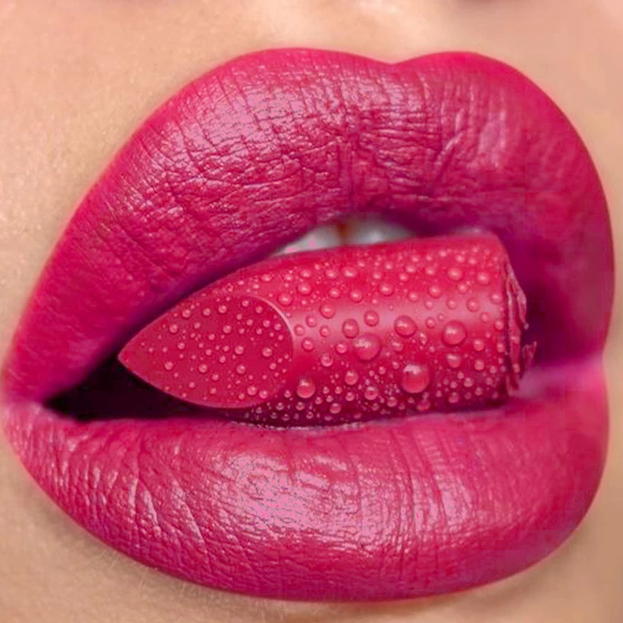 1PC Nude Lipstick Waterproof Lipliner Pen Sexy Matte Contour Lip Tint Lasting Non-stick Cup Lip Gloss Korean Makeup Cosmetic