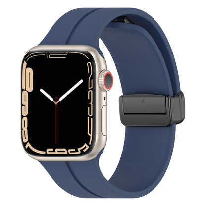 Magnetic Strap For Apple watch ultra band 49mm 45 mm Silicone Bracelet iWatch Series 7 8 se 6 5 3 44mm 45mm 40mm 41mm 42mm 38mm