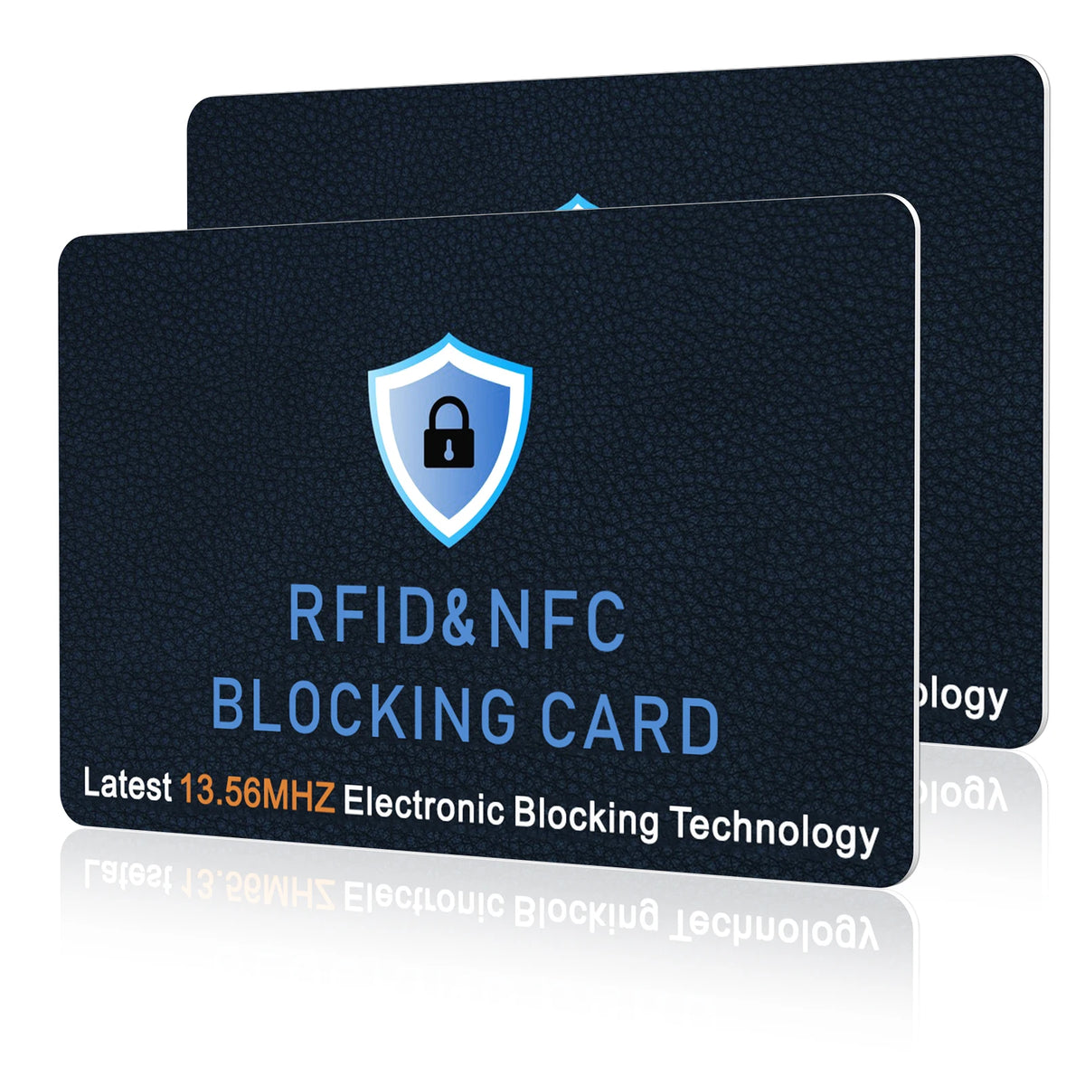 RFID Blocking Card One Card Protects Entire Wallet NFC Contactless Bank Debit Credit Card Protector ID ATM Guard Card Blocker