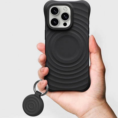 Upgraded Silicone Waterproof Airtag Keychain Holder Case for Airtag, Lightweight Anti-Scratch, for Luggage, Keys, Backpacks