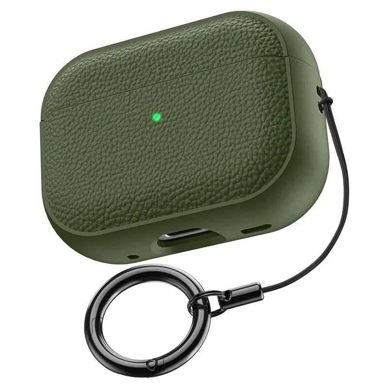 Luxury Soft TPU Earphone Case for Airpods Pro 3 2 2nd 2025 Generation Air Pods 4 1 3rd Pro3 Pro2 Gen Headphone Cover with Strap