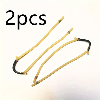 2pcs Slingshot Card bead rubber band Slingshot replaces elastic rubber band, round rubber band and slingshot accessories.