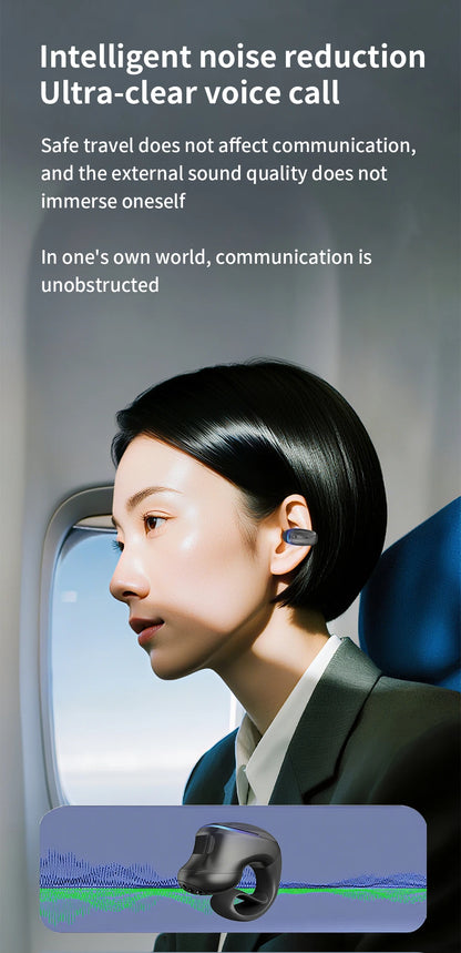 BT  Earphone Clip On Monaural Inear Motion Stereo Bone Conduction Gd28 Business Wireless Earphone Mini Monaural Tws