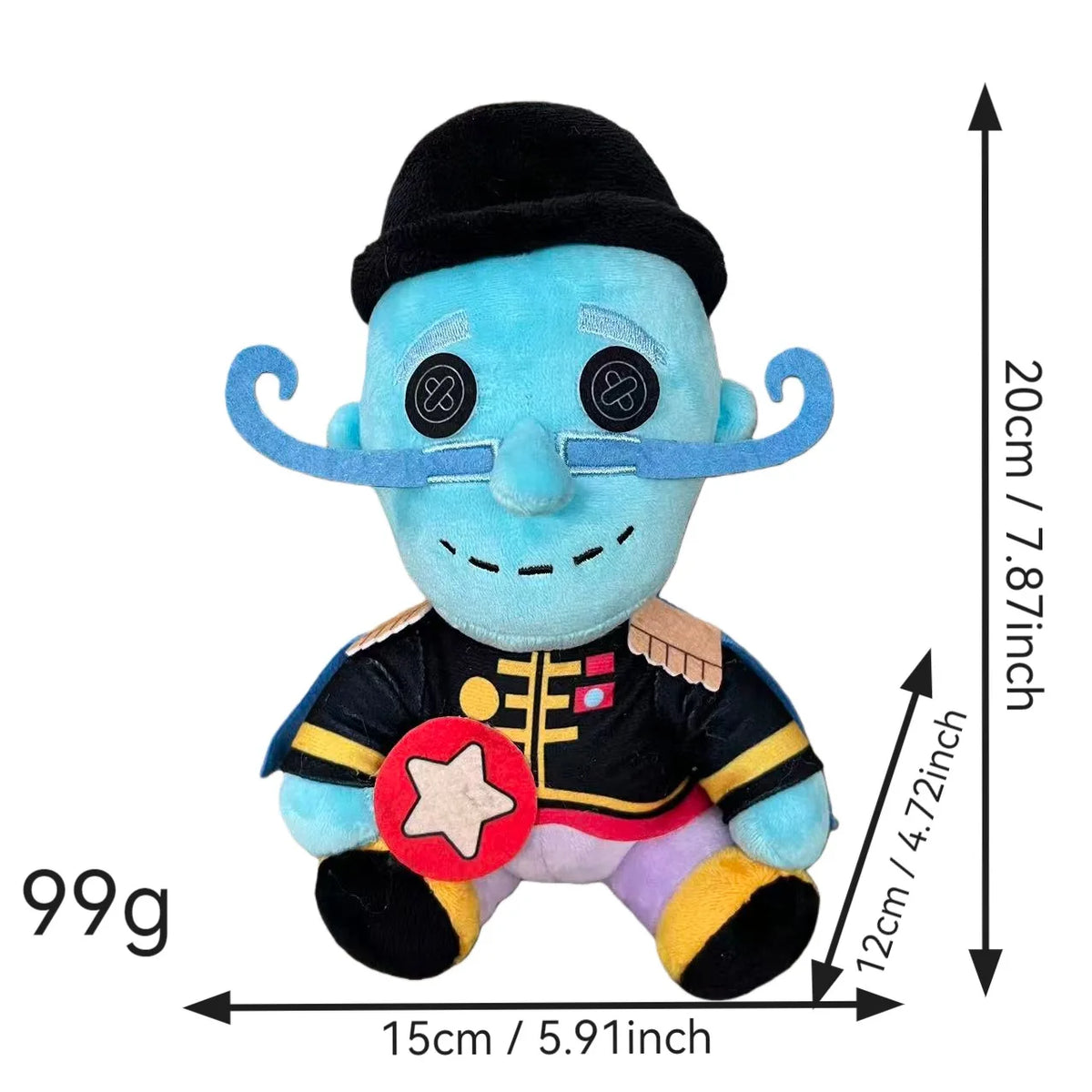 28cm Coraline Plush Stuff Cartoon Figure Kawaii Doll Soft Pillow Ugly Kids Cute Collectible Dolls Decoration Toys Birthday Gifts