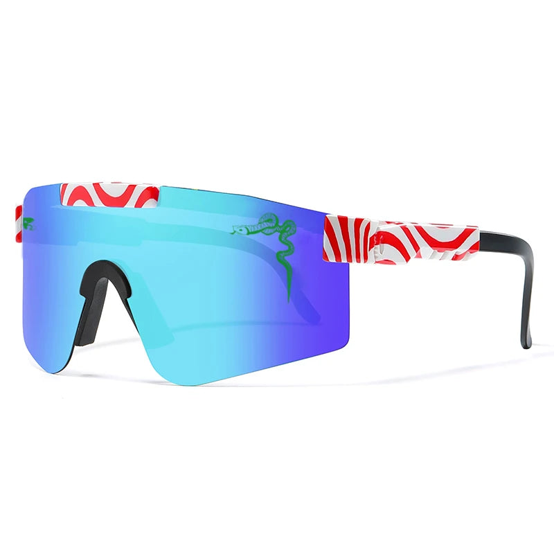 Brand Men Women Outdoor Sports Goggles UV400 Cycling Sunglasses MTB Bike Bicycle Party Running Windproof Protection Eyewear