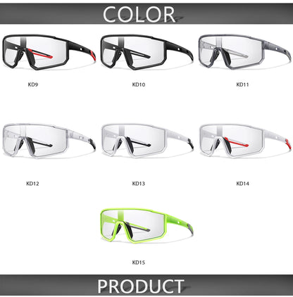 Fashion Brand Men Women Bicycle Photochromic Eyewear MTB Bike Fishing Running Cycling Sports Sunlasses Comfortable Goggles