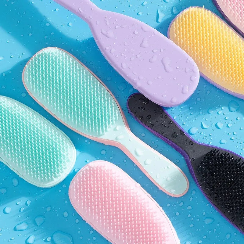 Hair Brush Anti Static Hair Comb Wet Dry Portable Detangler Hair Scalp Massage CombStyling Tool Расческа Для Волос Barber Comb