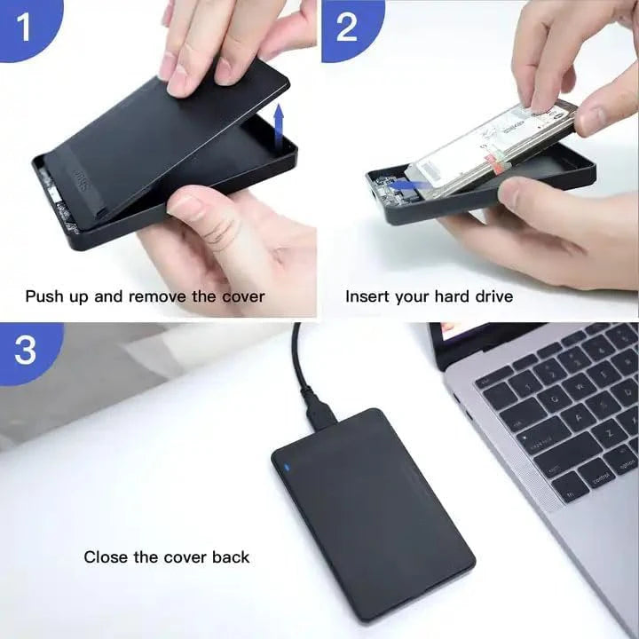 2.5-inch solid-state drive enclosure Mechanical Serial Port SATA Toolless Micro Interface USB 3.0 External Mobile Hard Disk Case