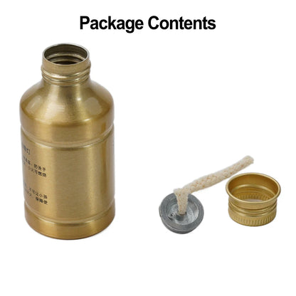 100ML Stoves Alcohol Lamp Portable Aluminum Alloy Lamp Alcohol Liquid Stove For Outdoor Survival Camping Laborotary Teaching