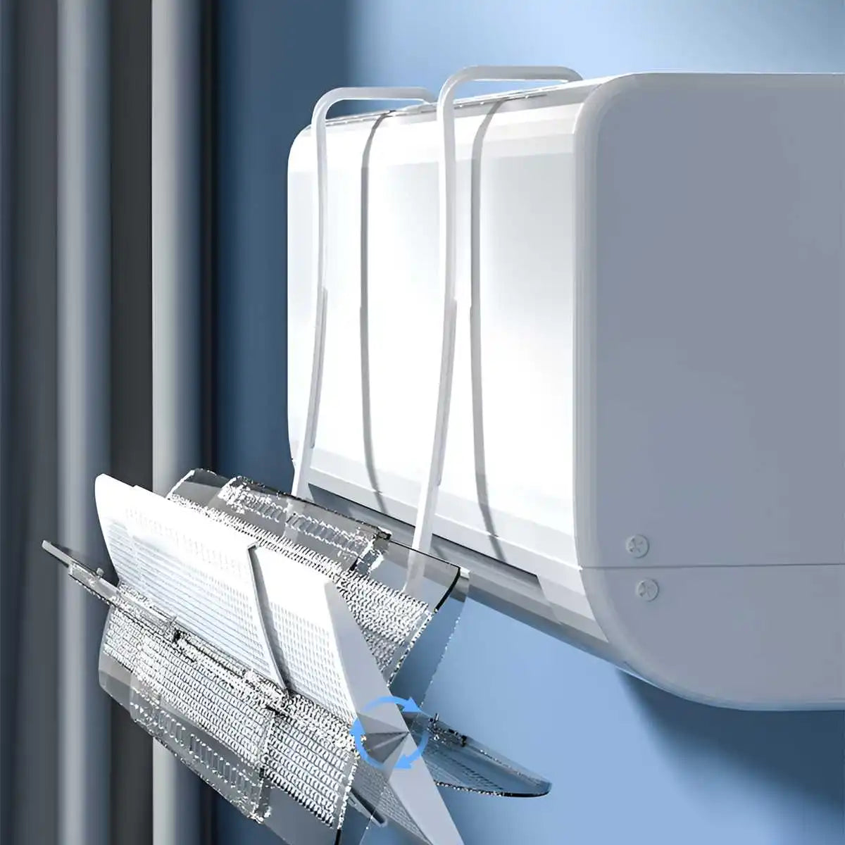 Anti-Direct Blowing Air Conditioning Wind Deflector Wall-Mounted Outlet Baffle Hanging Conditioning Guide Cover