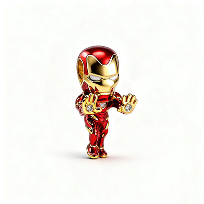 Hot Selling Iron Man,Spider Man,Joker Charm Bead fit European Original Silver Bracelet DIY Jewelry Gift Accessories for Women