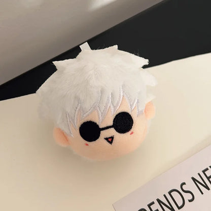 Anime Jujustu Kaisens Plush Pendant Keychain Gojo Satoru School Bag Backpack Geto Suguru Cute Jewelry Kid Christmas Gift