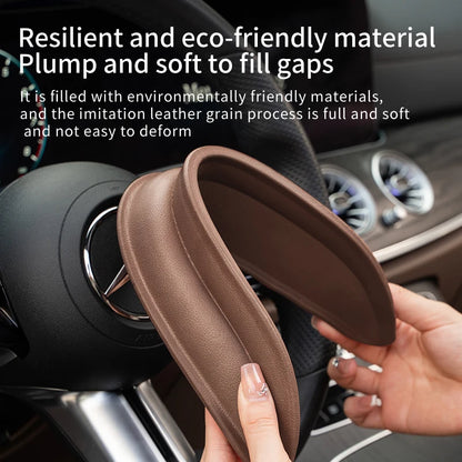 Plug-In Car Seat Gap Filler Elastic EVA Car Seat Crevice Filling Strip Universal Seat Blocker Prevent Dropping Car Accessories