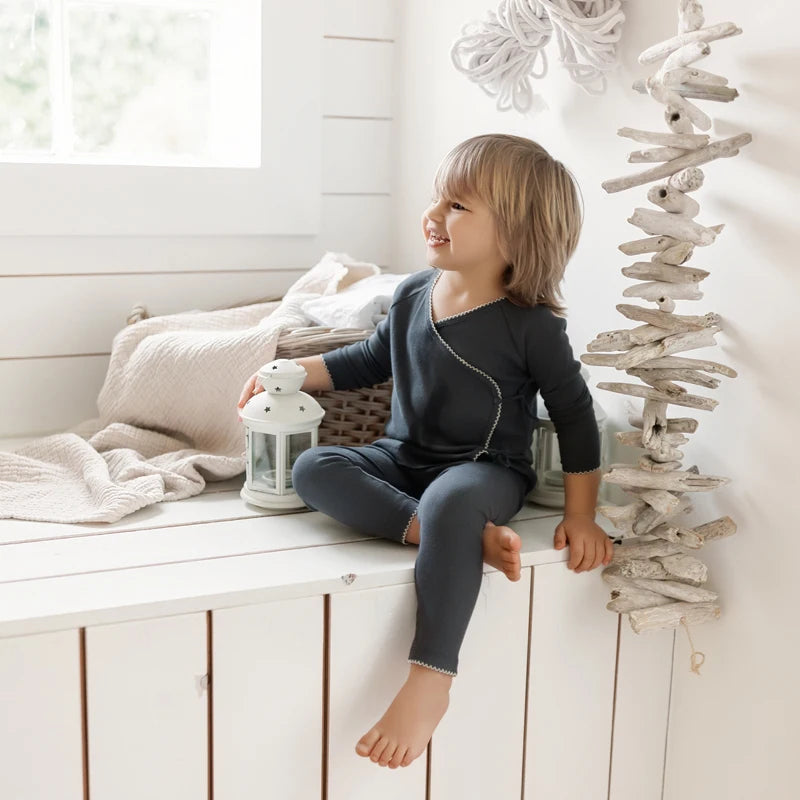 Ali layette SS26 Trimming Ribbed Cotton Family Matching Collection hat  blanket Rompers Sets