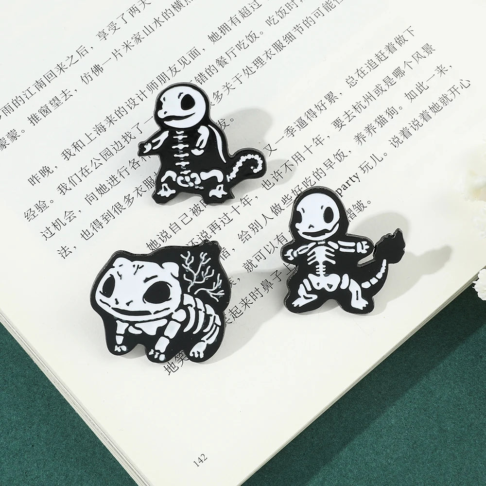 Pokemon Pikachu Game Console Enamel Pins Badges Brooches Japanese Anime Squirtle Funny Punk Denim Jacket Badge Lapel Pin Friend