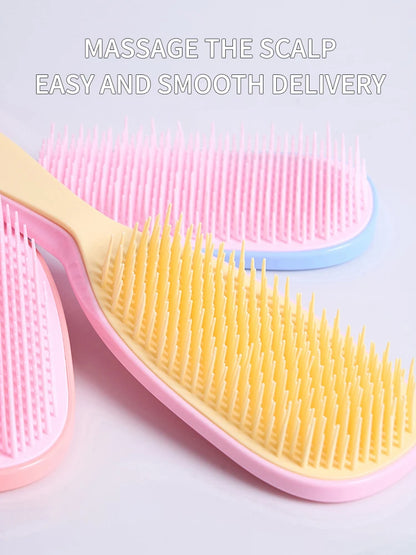 Hair Brush Anti Static Hair Comb Wet Dry Portable Detangler Hair Scalp Massage CombStyling Tool Расческа Для Волос Barber Comb