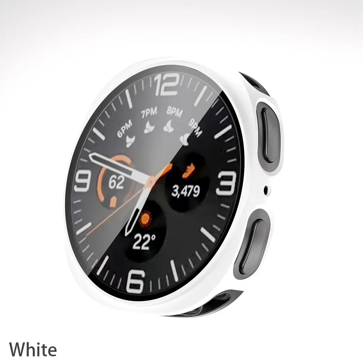 Glass+case For Samsung Galaxy watch 8 40mm 44mm scratch-resistant full-coverage screen protector For Samsung Galaxy watch8 Cover