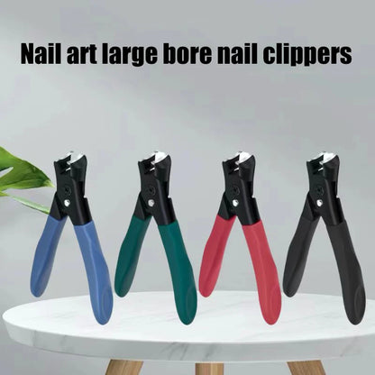 Large Size Stainless Steel Nail Clipper - Professional Toenails Trimmer Thick Hard & Durable Nail File for Household Use