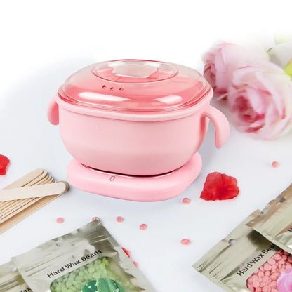 Portable Wax Heater Silicone Hair Wax Machine Spa Body Depilator Paraffin Par For Travel Hair Warmer 400ml
