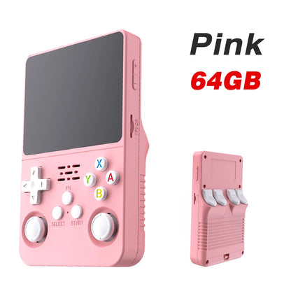 ARKOS R36S Retro Handheld Game Console Linux System 3.5-inch IPS Screen Video Player 64GB/128GB Portable Handheld Game Console