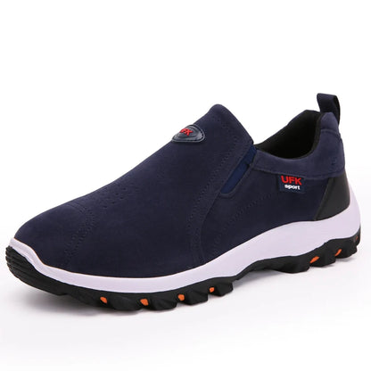Men's non-slip casual sports shoes wear-resistant hiking shoes Outdoor 2025 fashion comfortable flat walking shoes for men