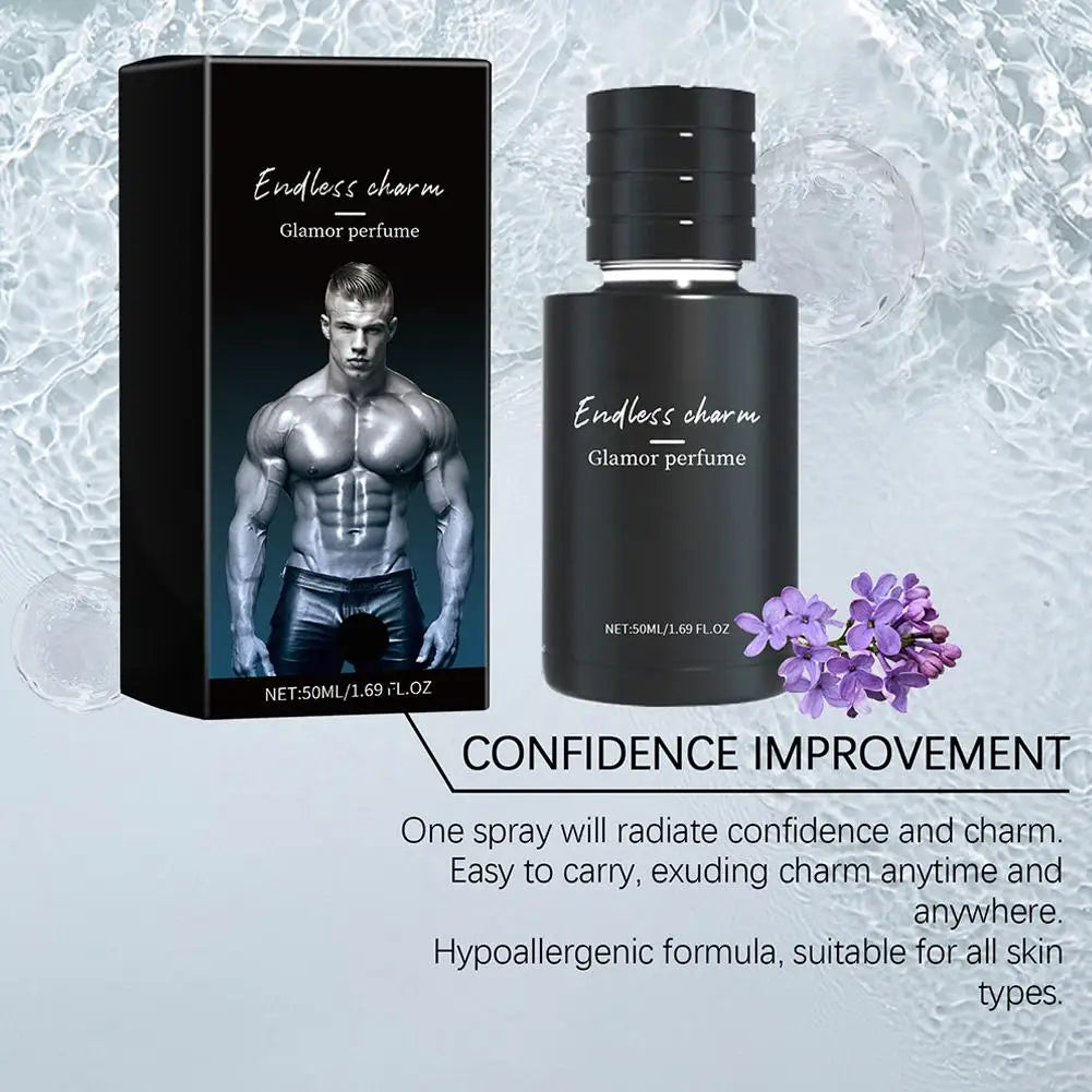 Men's Dating Spray Portable, Attractiveness Enhanced Fragrance, Rich Layered Scent Lasts All Day, Attractiveness Dating Spray