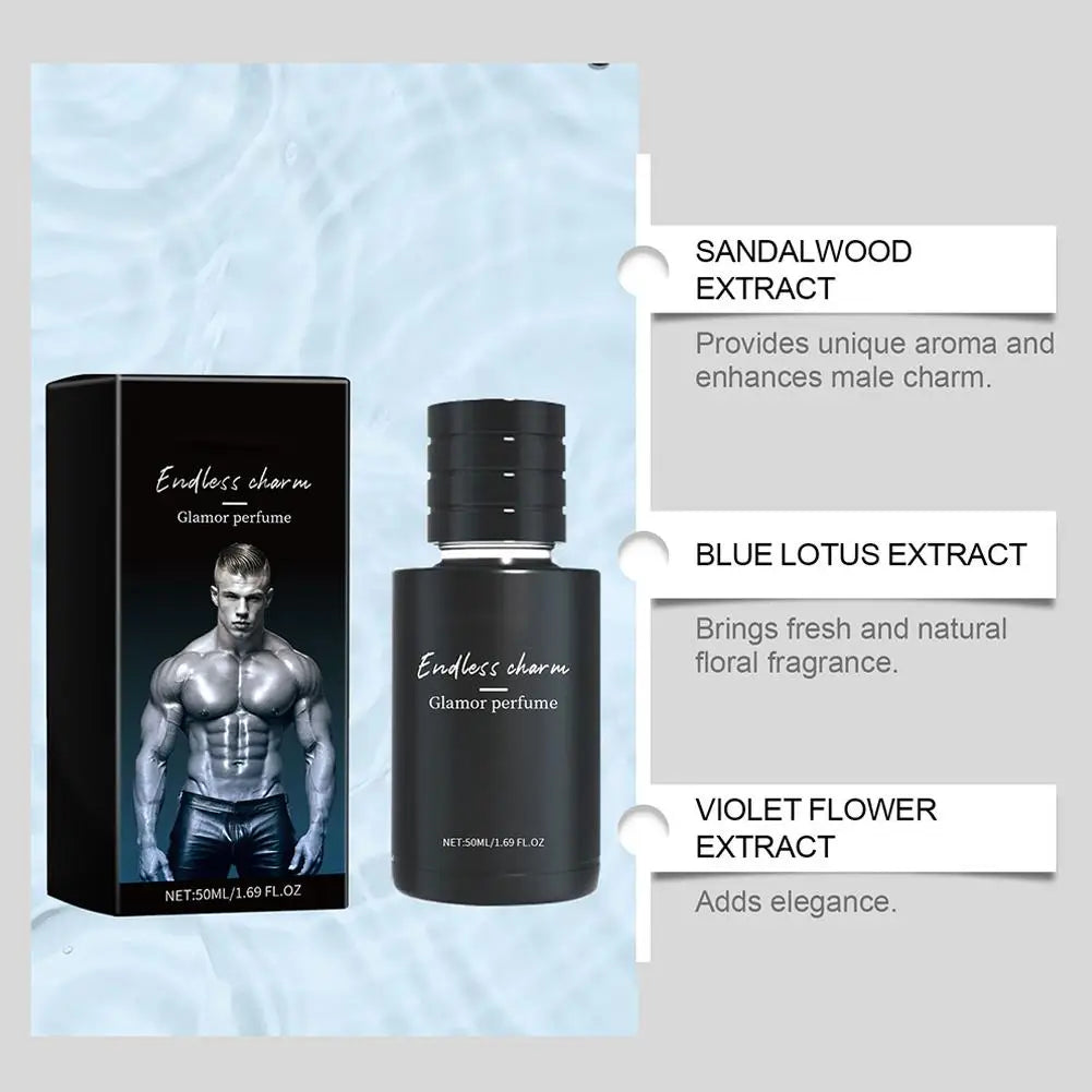 Men's Dating Spray Portable, Attractiveness Enhanced Fragrance, Rich Layered Scent Lasts All Day, Attractiveness Dating Spray