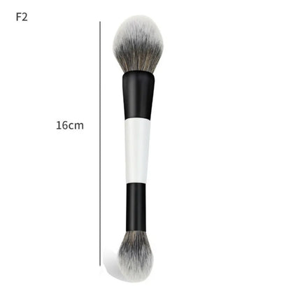 Dual-Ended F4 Contour Face Brush Multi-purpose High Coverage Eyeshadow Concealer Brushes Cosmetic Beauty Makeup Brushes