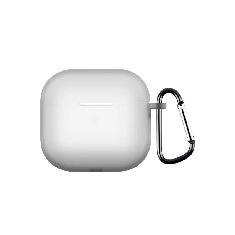 Wireless Headset Silicone Cover For AirPods 4 4th Generation 2024 Case For AirPods4 Air Pods 4 Coque Soft TPU Fundas With Hook